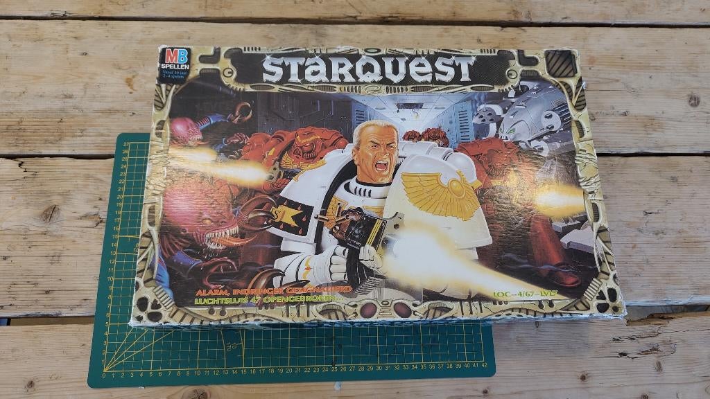 Starquest bordspel, Een of twee spelers, Ophalen of Verzenden, Gebruikt, MB Spellen