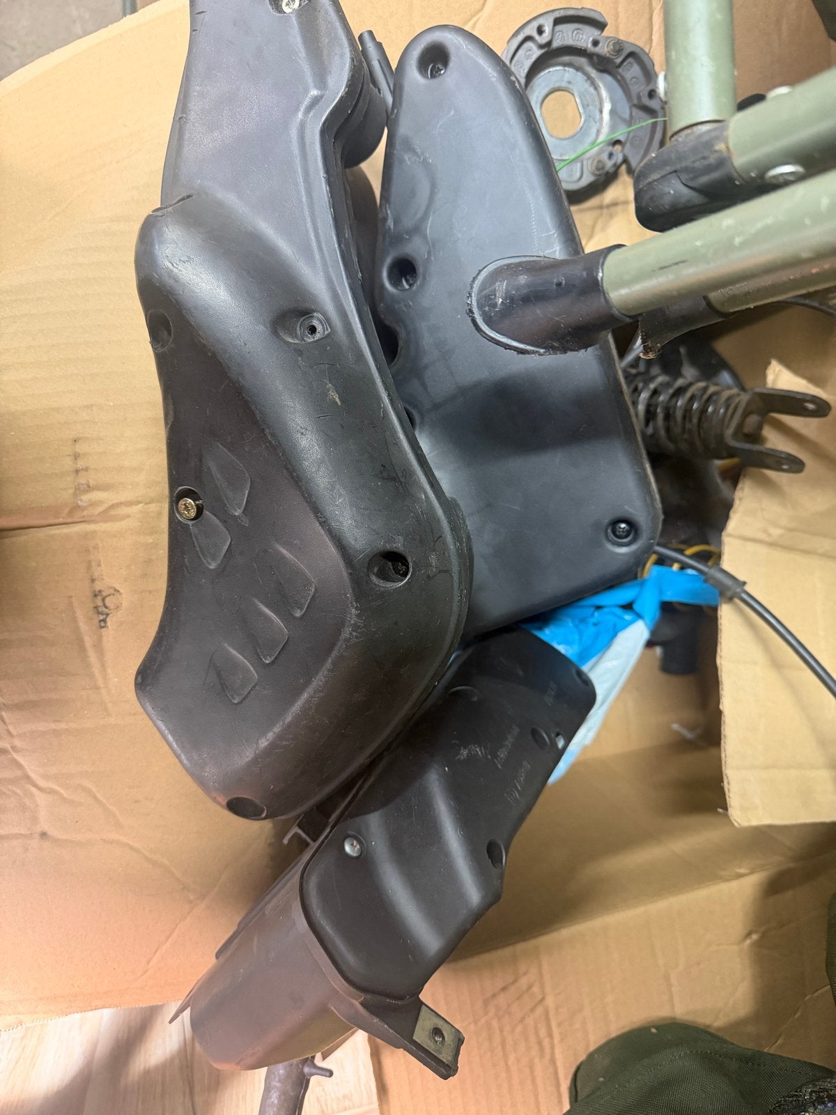 3 Luchtfilters voor Piaggio Zip/Vespa, Fietsen en Brommers, Ophalen, Gebruikt, Overige typen, Piaggio