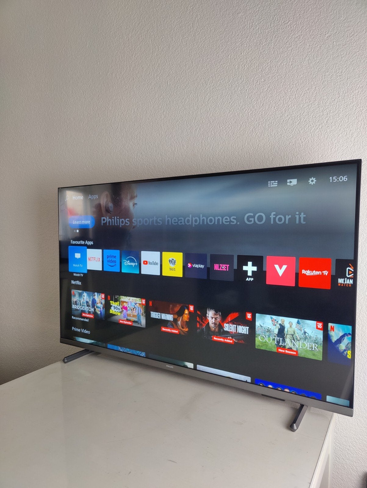 Philips | 43" | 4K | Dolby | HDR10+ | SMART TV - (2024), Ophalen, Philips, 50 Hz, Zo goed als nieuw