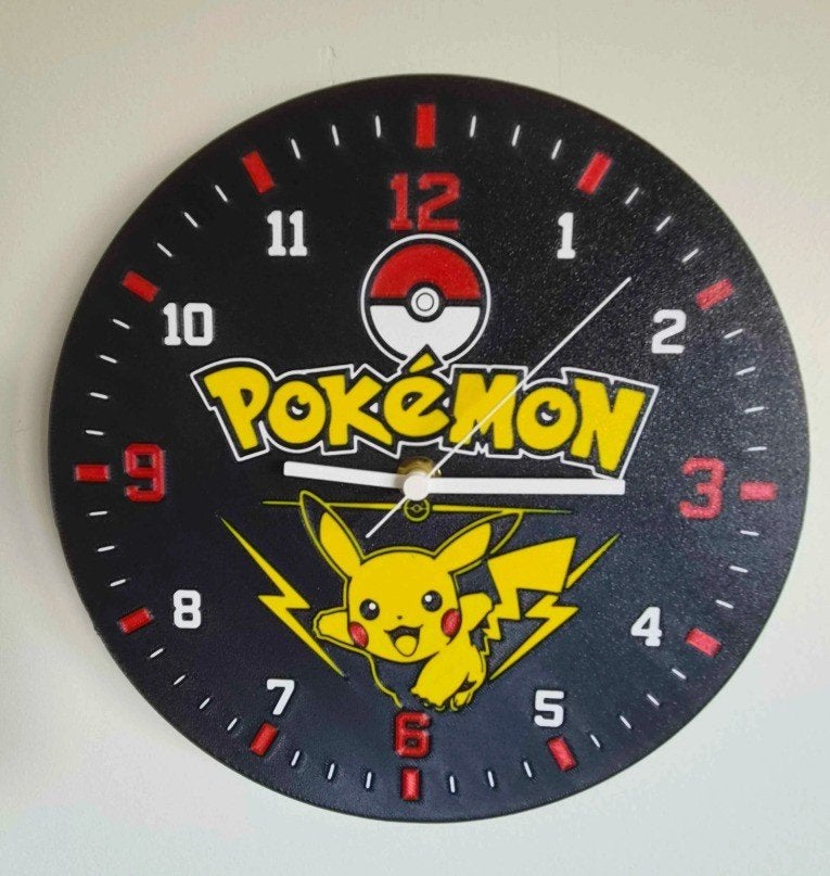 Pikachu Pokémon wandklok - Nieuw, Ophalen of Verzenden
