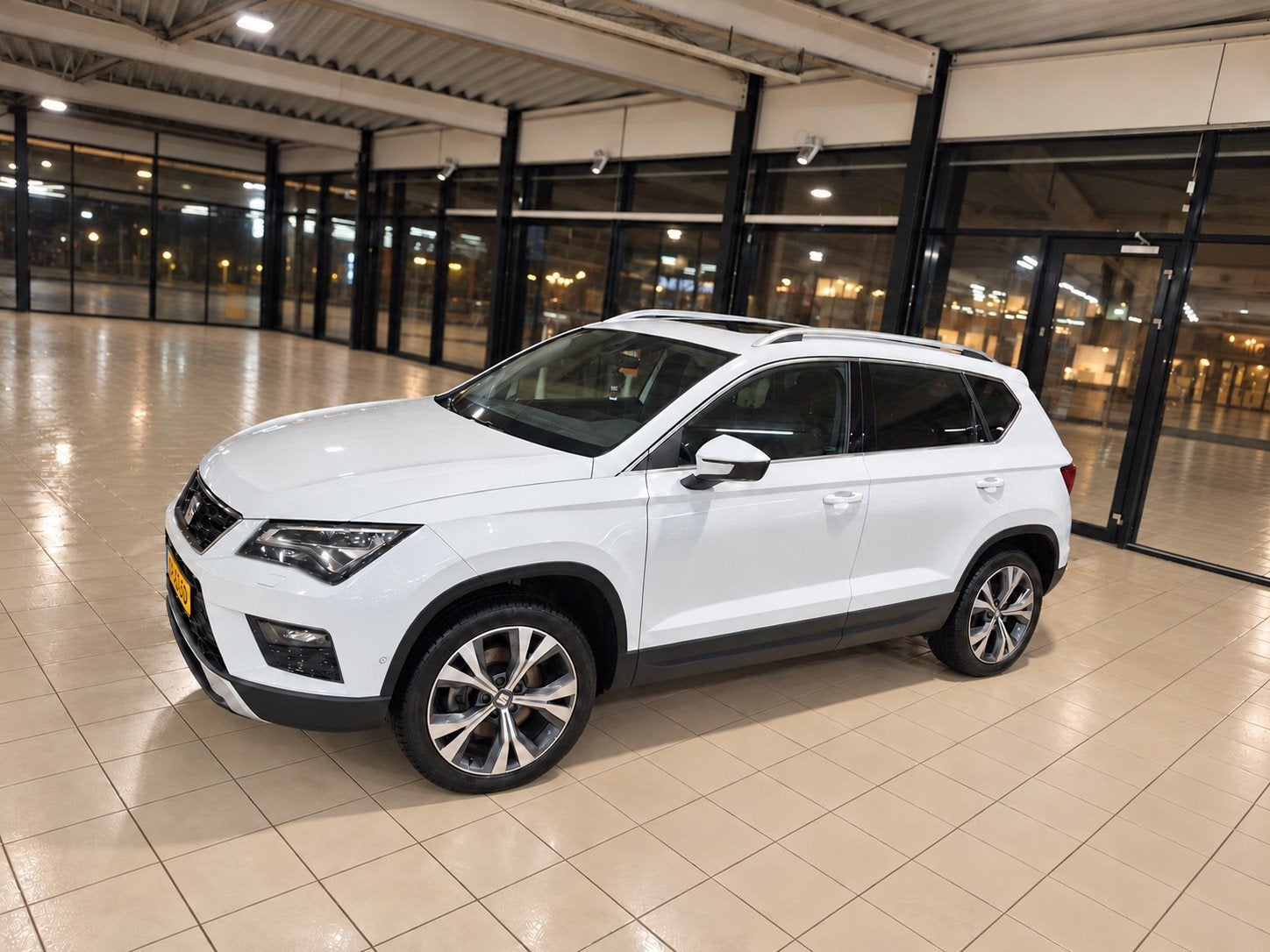 Seat Ateca 1.4 TSI 110KW DSG 2018 Wit, Auto's, 4 cilinders, Ateca, Wit, Particulier