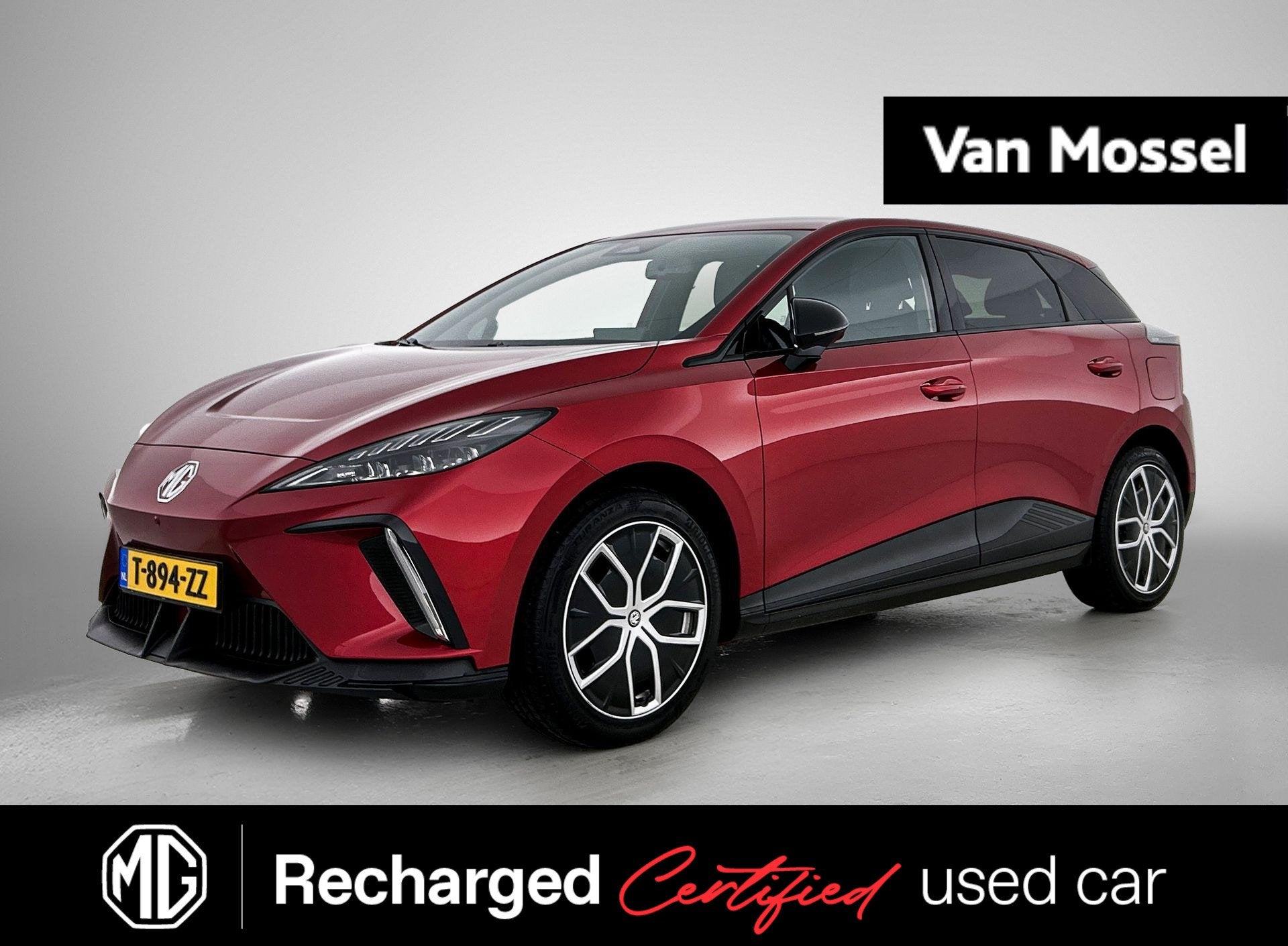 MG 4 Luxury 64 kWh | WLTP 435 KM || SoH 95,3% Navi | ACC | E, Auto's, MG, Automaat, 12 maanden, Achterwielaandrijving, Gebruikt