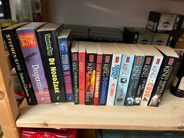 15 Stephen King thrillers - Zo goed als nieuw/Nieuw, Ophalen of Verzenden, Zo goed als nieuw, Stephen King, Nederland
