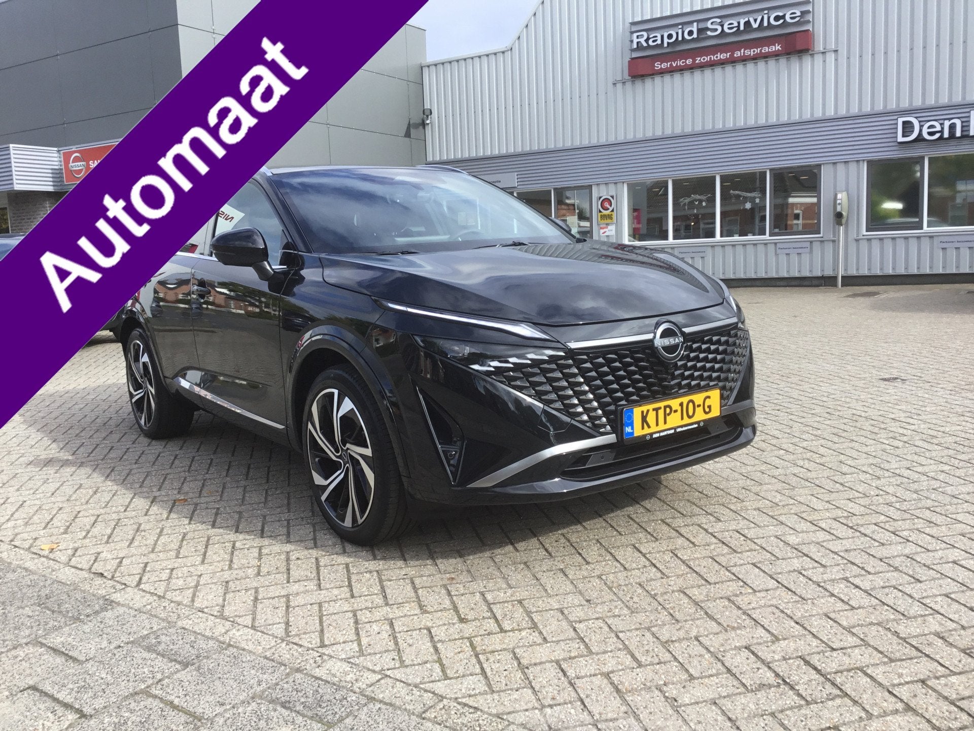 Nissan QASHQAI 1.3 MHEV 158 Xtronic Tekna Plus Cold Pack, 12 maanden, Euro 6, 4 cilinders, Zwart