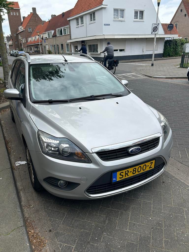 Ford Focus 1.8 92KW Wagon 2008 Grijs APK 30-05-2027, Auto's, Ford, 4 cilinders, Leder en Stof, 14 km/l, Particulier