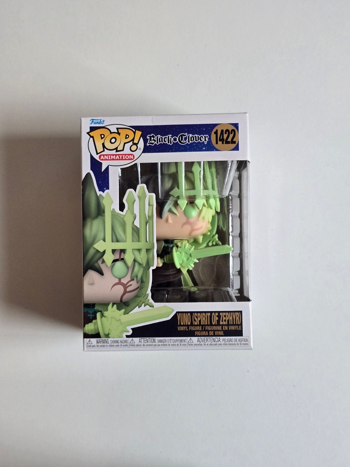 Funko Pop! Black Clover Yuno (Spirit of Zephyr) #1422, Verzenden, Nieuw