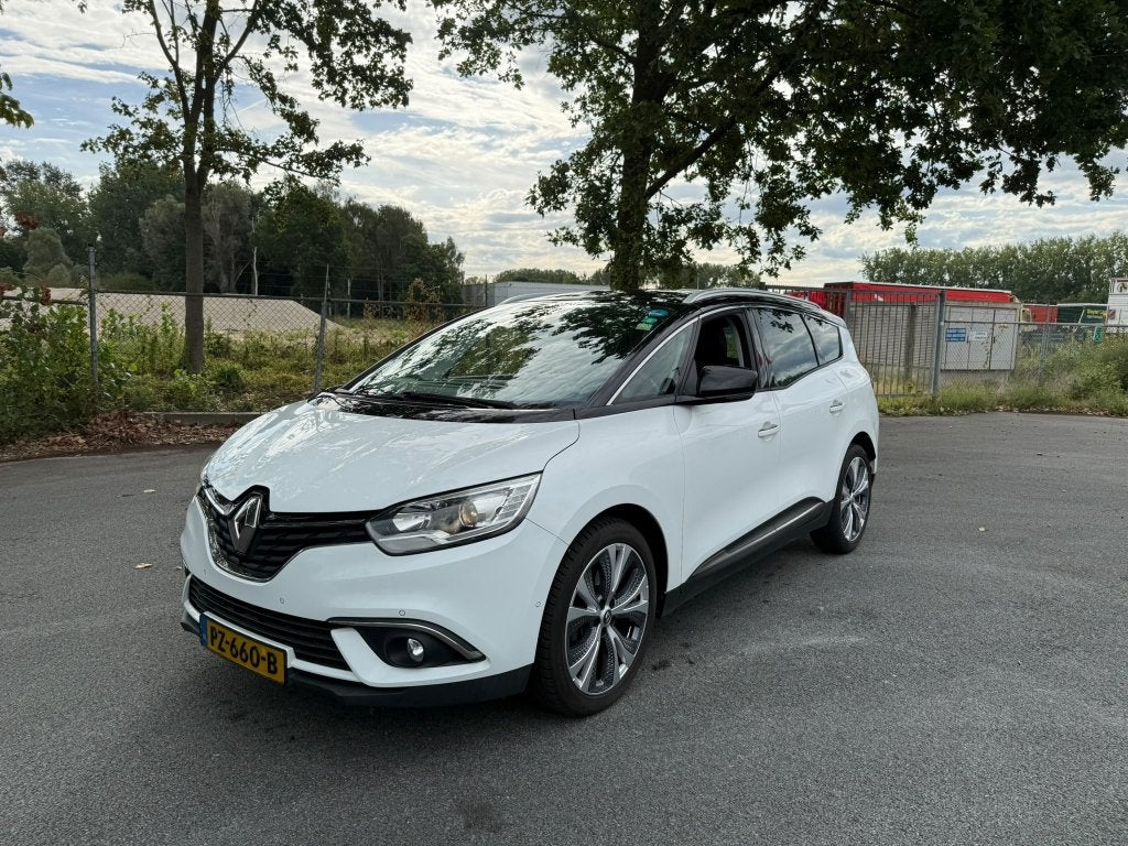 Renault Grand Scenic 1.2 TCE 97KW 7P 2017 Wit, Voorwielaandrijving, Parkeersensor, 4 cilinders, 1850 kg
