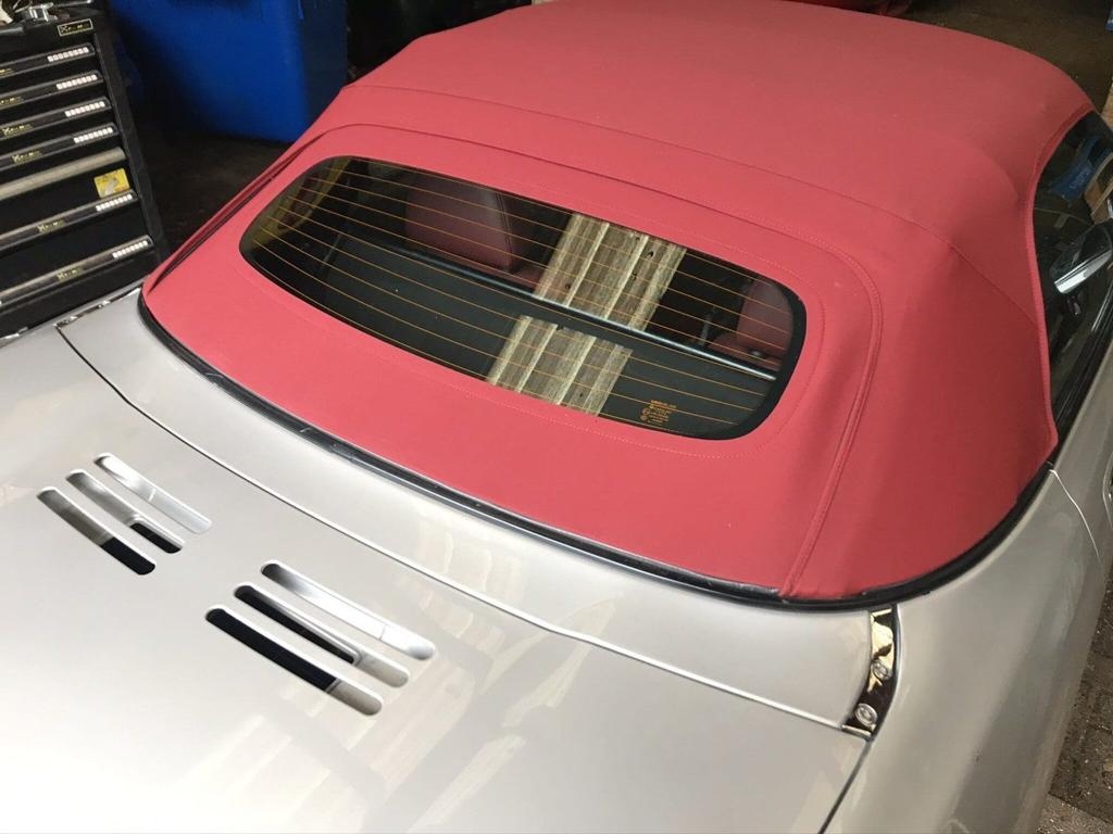 mg f mgf mg tf mgtf anniversary rode softtop+glazenruit, -, -, Nieuw, Ophalen of Verzenden