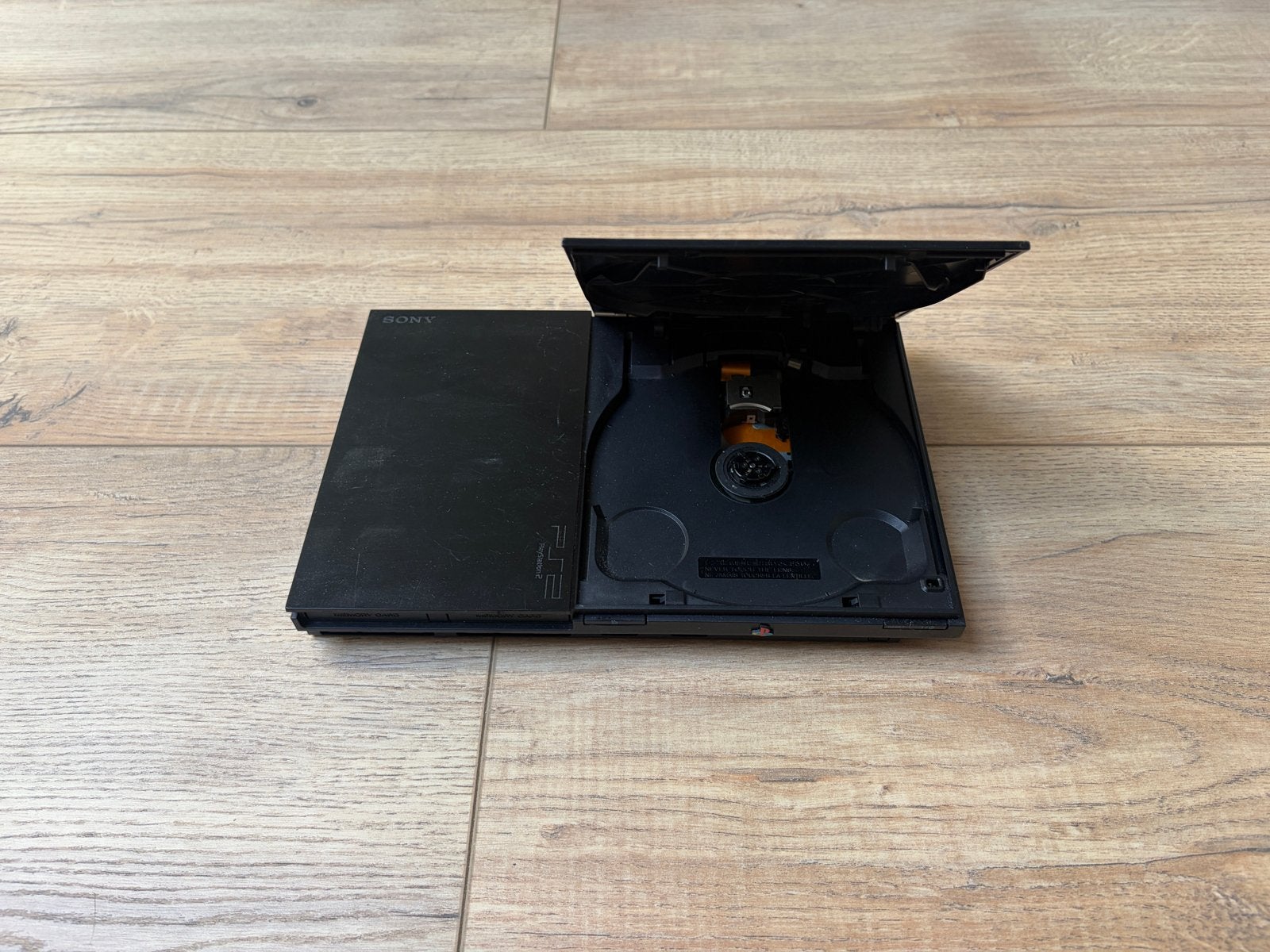 PlayStation 2 Slim met 40+ games en veel accessoires, Zwart, Ophalen of Verzenden, Met 3 controllers of meer, Slim
