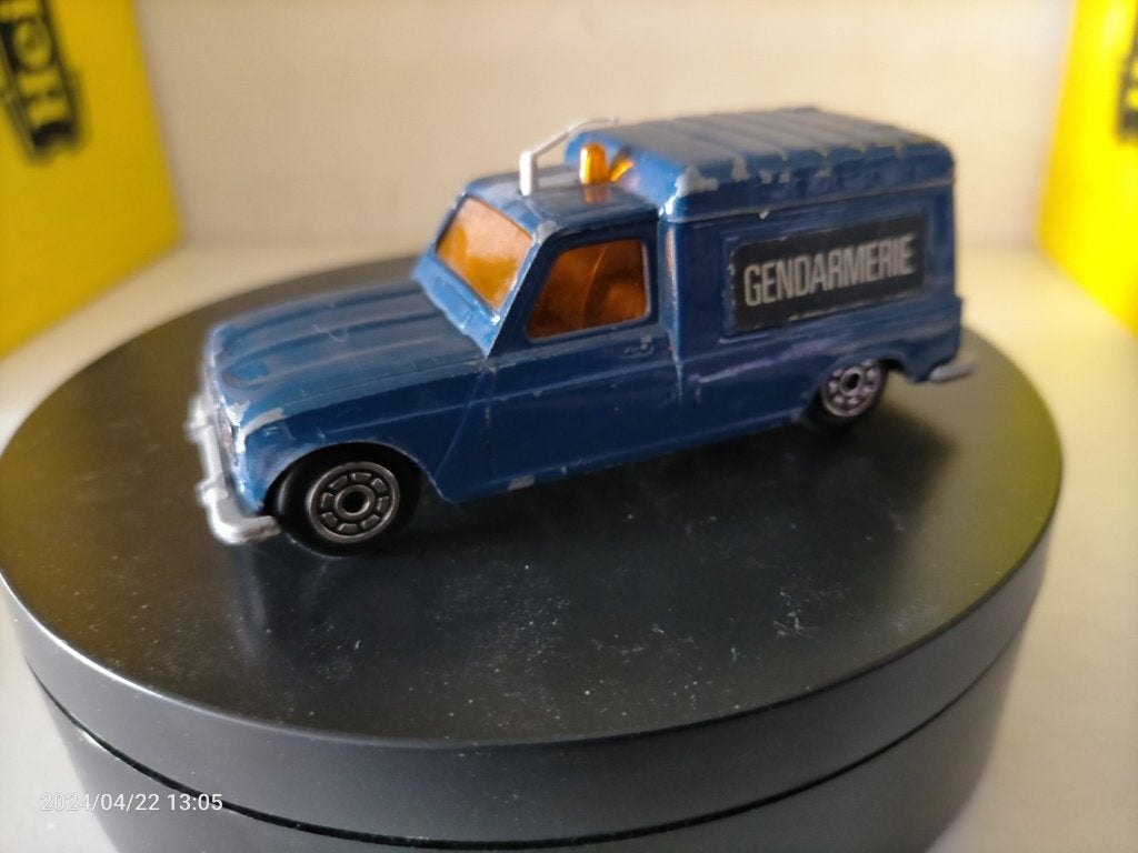 Norev Renault fourgonnette Gendarmerie, Ophalen of Verzenden, Auto, Norev