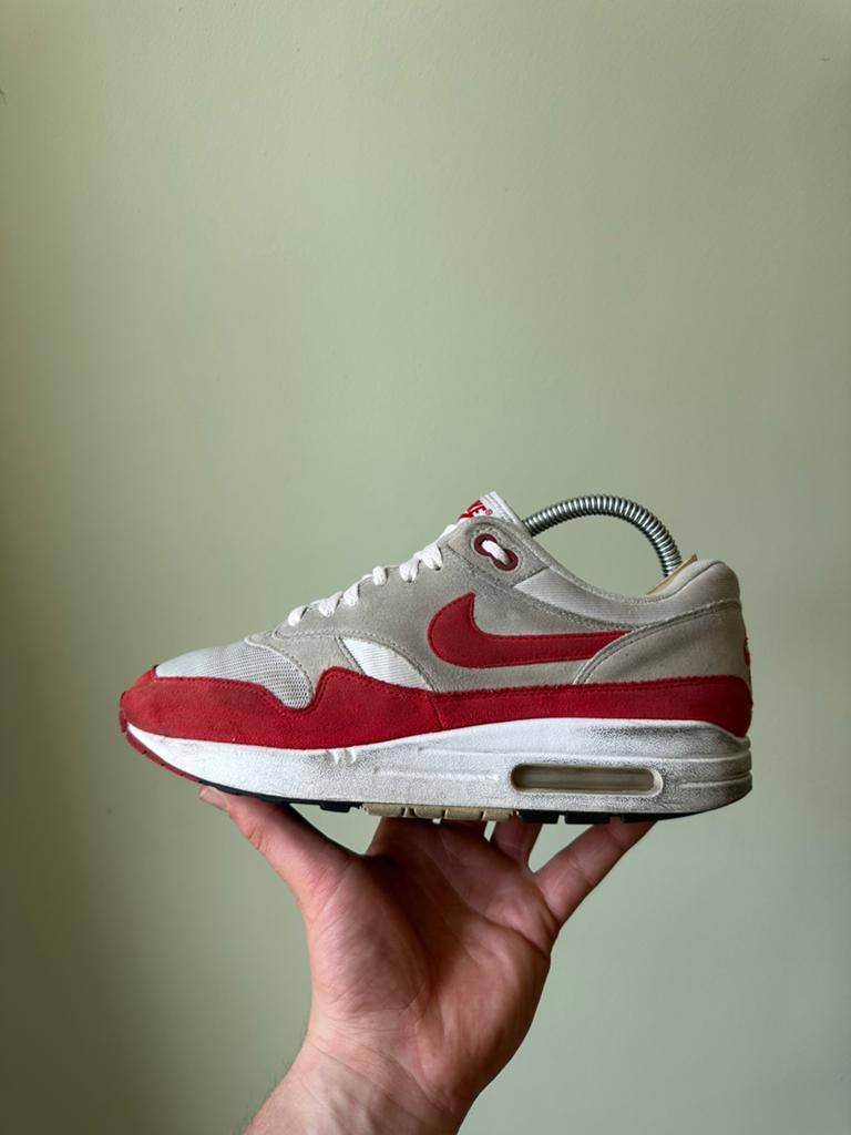 Nike Air Max 1 OG Anniversary Red / 40,5, Overige kleuren, Ophalen of Verzenden, Sneakers of Gympen, Zo goed als nieuw