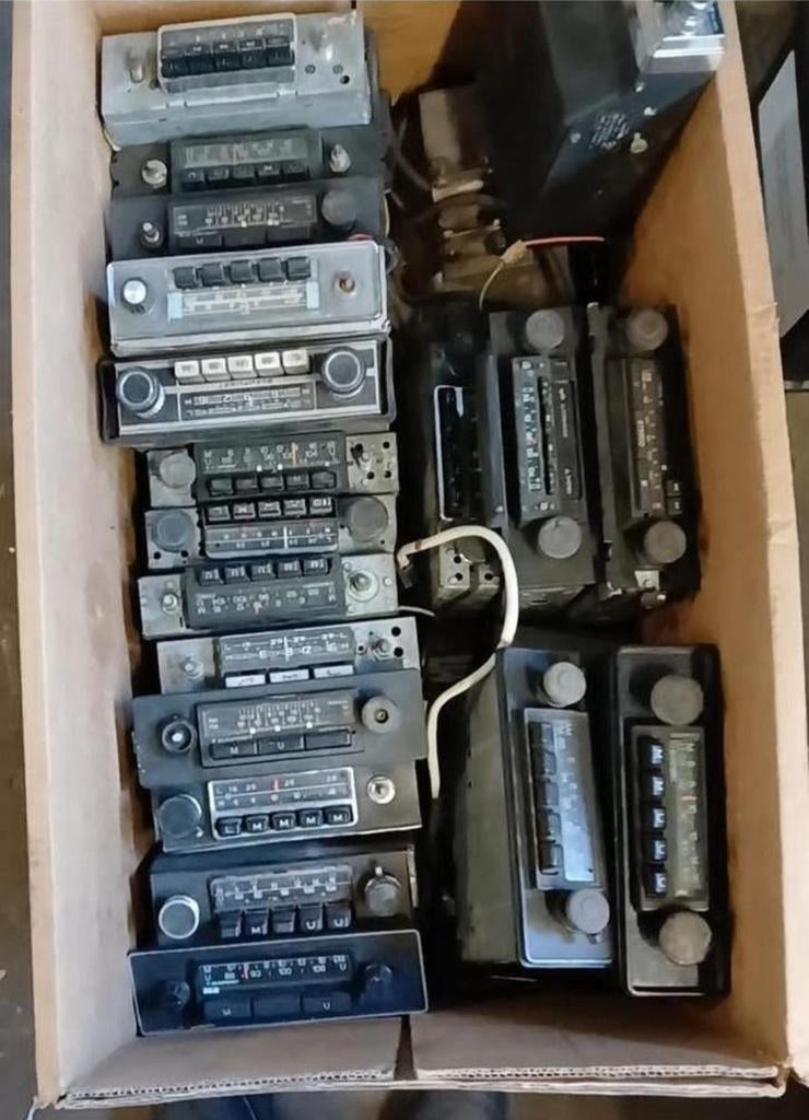 Oldtimer radio's (jaren '70), Ophalen, Gebruikt