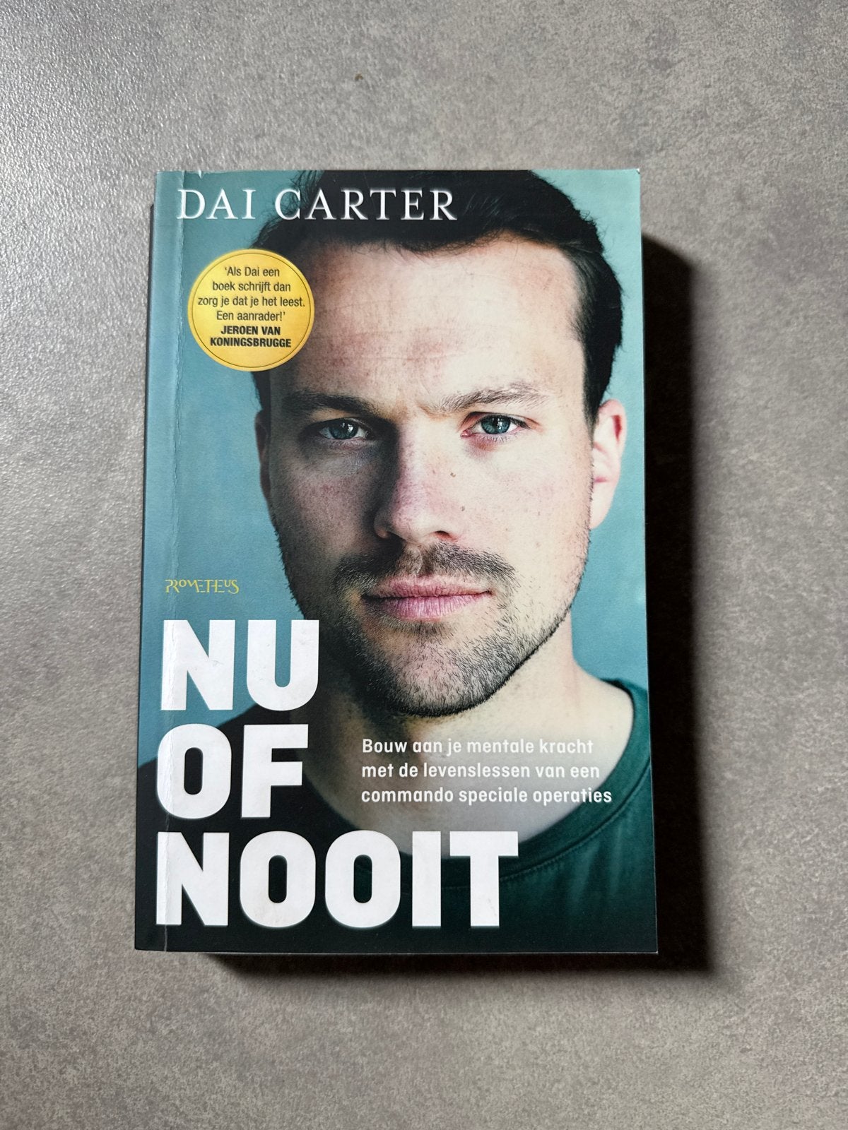Dai Carter - Nu of nooit, Boeken, Ophalen of Verzenden, Gelezen, Dai Carter