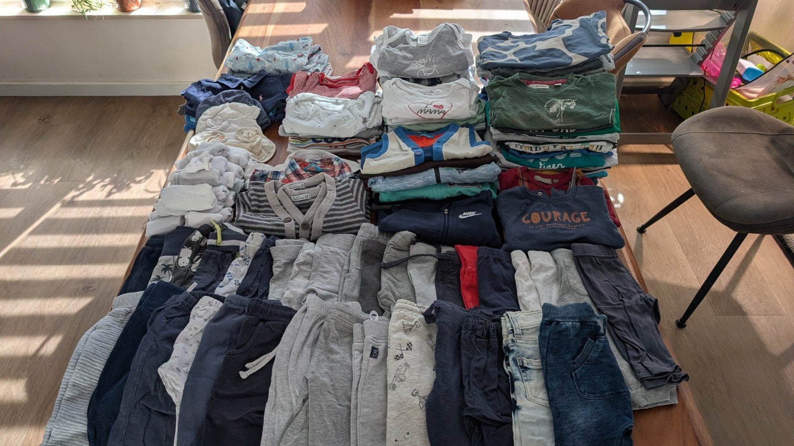 Groot kleding pakket jongens maat 56-74, Ophalen of Verzenden, Zo goed als nieuw, Maat 68