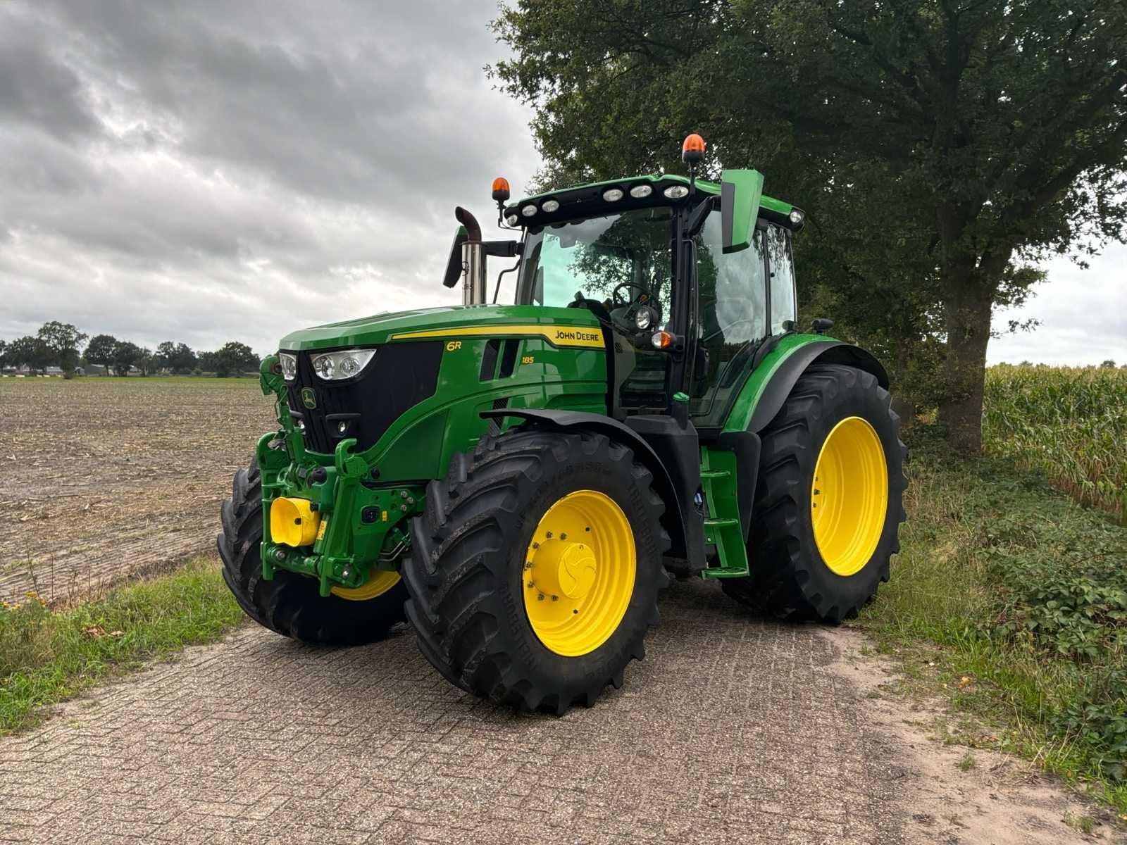2023 John Deere 6R185 Vierwielaangedreven landbouwtractor, Gebruikt, John Deere