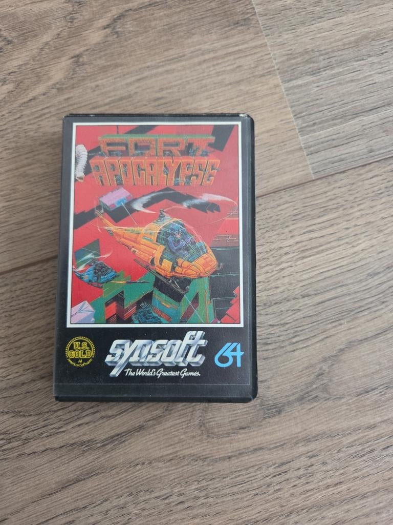 Commodore 64 cassette games – Fort Apocalypse & Voetbal 64, Ophalen of Verzenden, Gebruikt