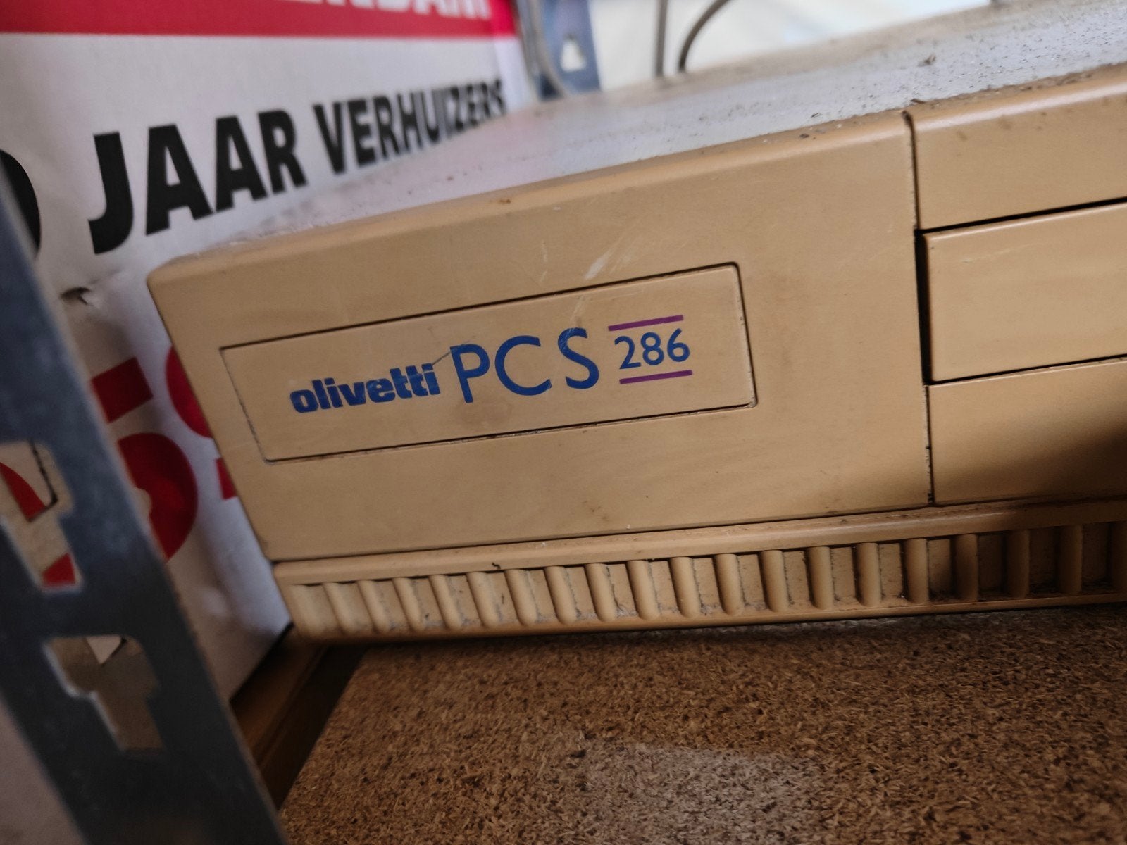 Olivetti PCS 286 vintage computer, Olivetti, I, K, K