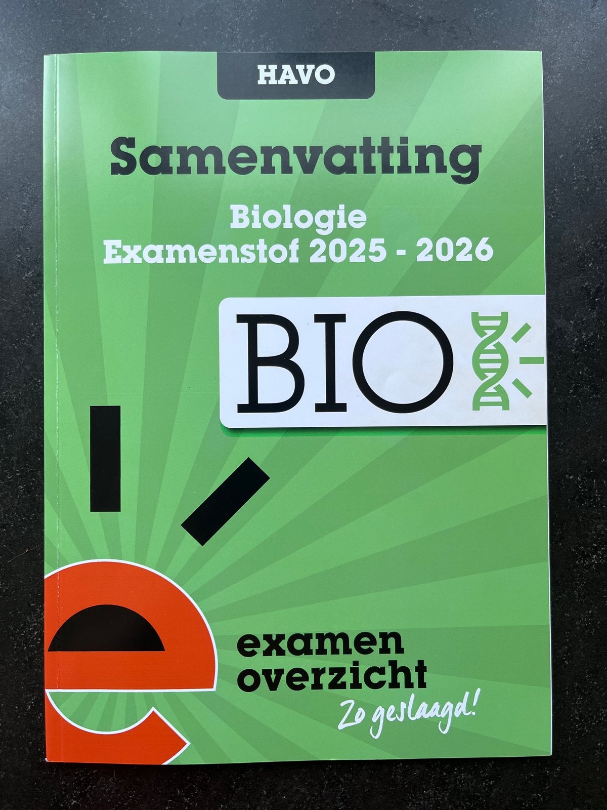 Samenvatting Biologie Examenstof HAVO 2025-2026, Boeken, Schoolboeken, Ophalen of Verzenden, Zo goed als nieuw, HAVO, Biologie