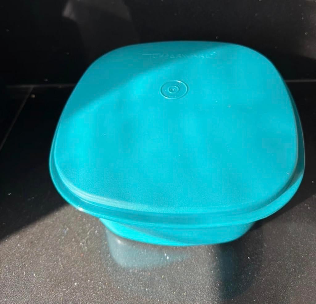 Tupperware Serveerwonder - Turquoise nieuw, Ophalen of Verzenden, Nieuw, Blauw, Schaal