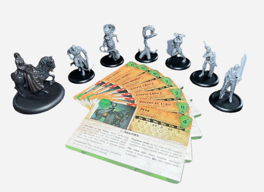 Malifaux Wyrd Miniatures Reva Core Box, ., Overige soorten, Ophalen of Verzenden, Zo goed als nieuw