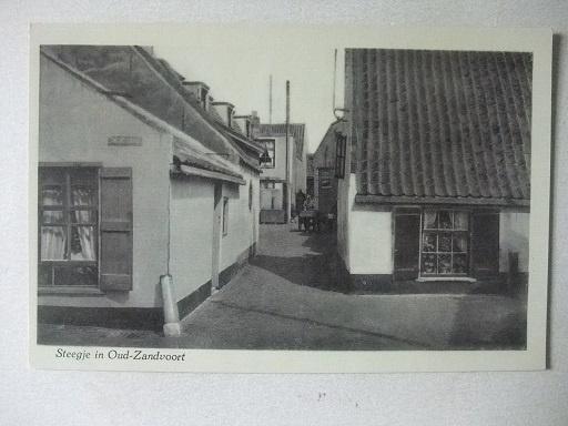 P247 Steegje in Oud Zandvoort, Verzenden, 1920 tot 1940, Ongelopen, Noord-Holland
