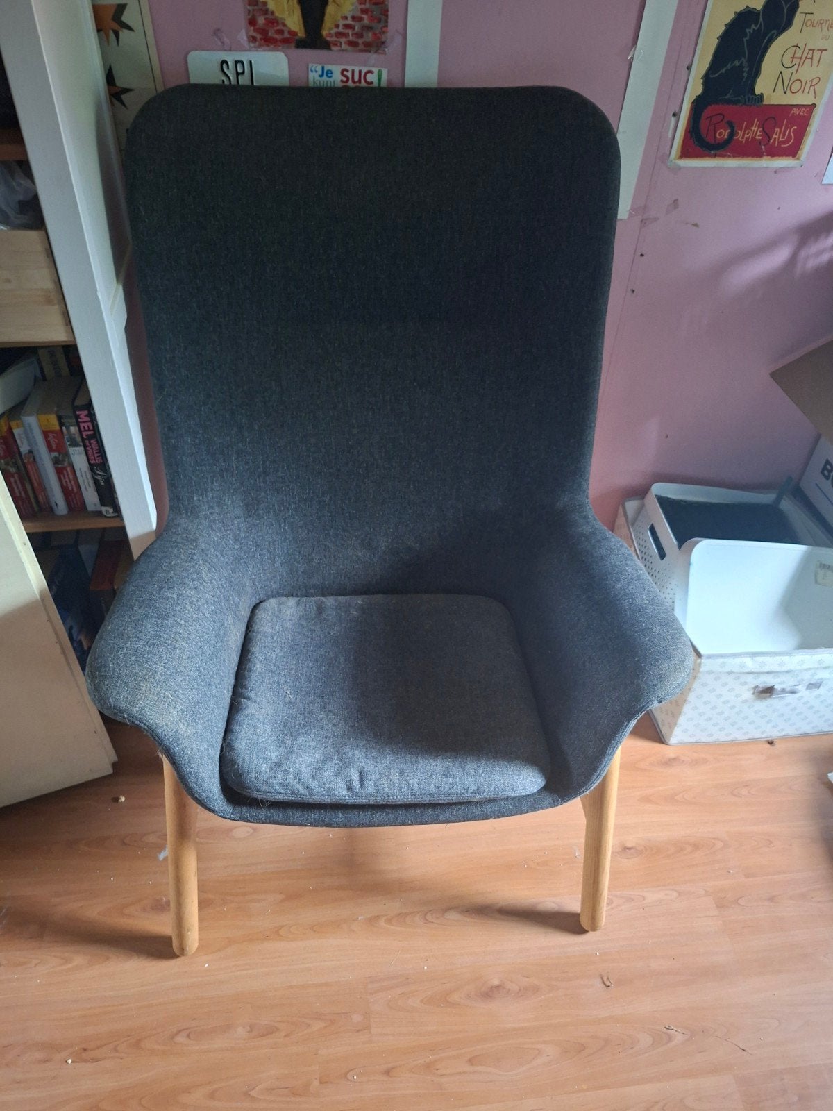 ikea Vedbo fauteuil ZGAN, Ophalen, Zo goed als nieuw, Stof, Eén