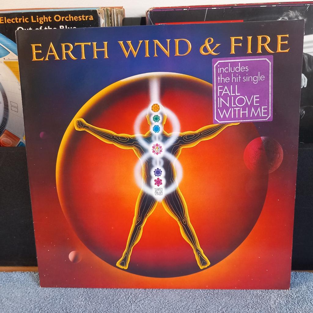 Lp earth wind and fire powerlight, Ophalen of Verzenden, Gebruikt, 12 inch