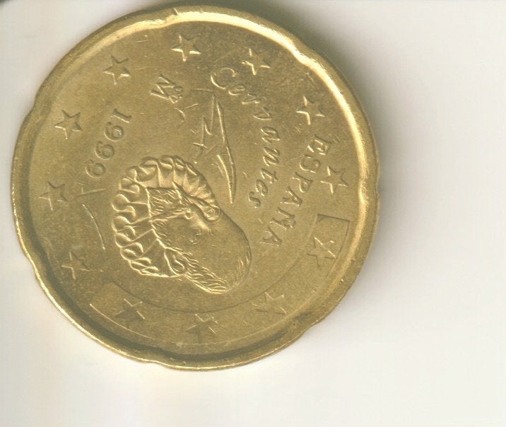 20 cent 1999 spanje, Postzegels en Munten, Verzenden, Spanje, 20 cent