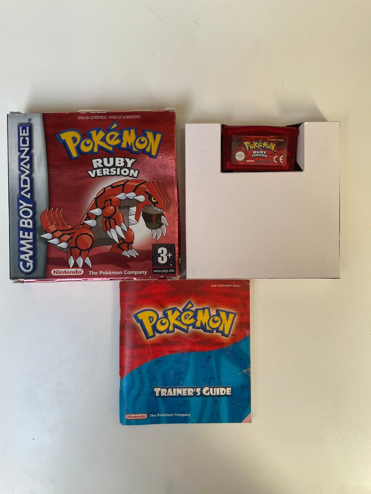 Pokemon ruby gameboy advance, Avontuur en Actie, 1 speler, Ophalen of Verzenden, Zo goed als nieuw