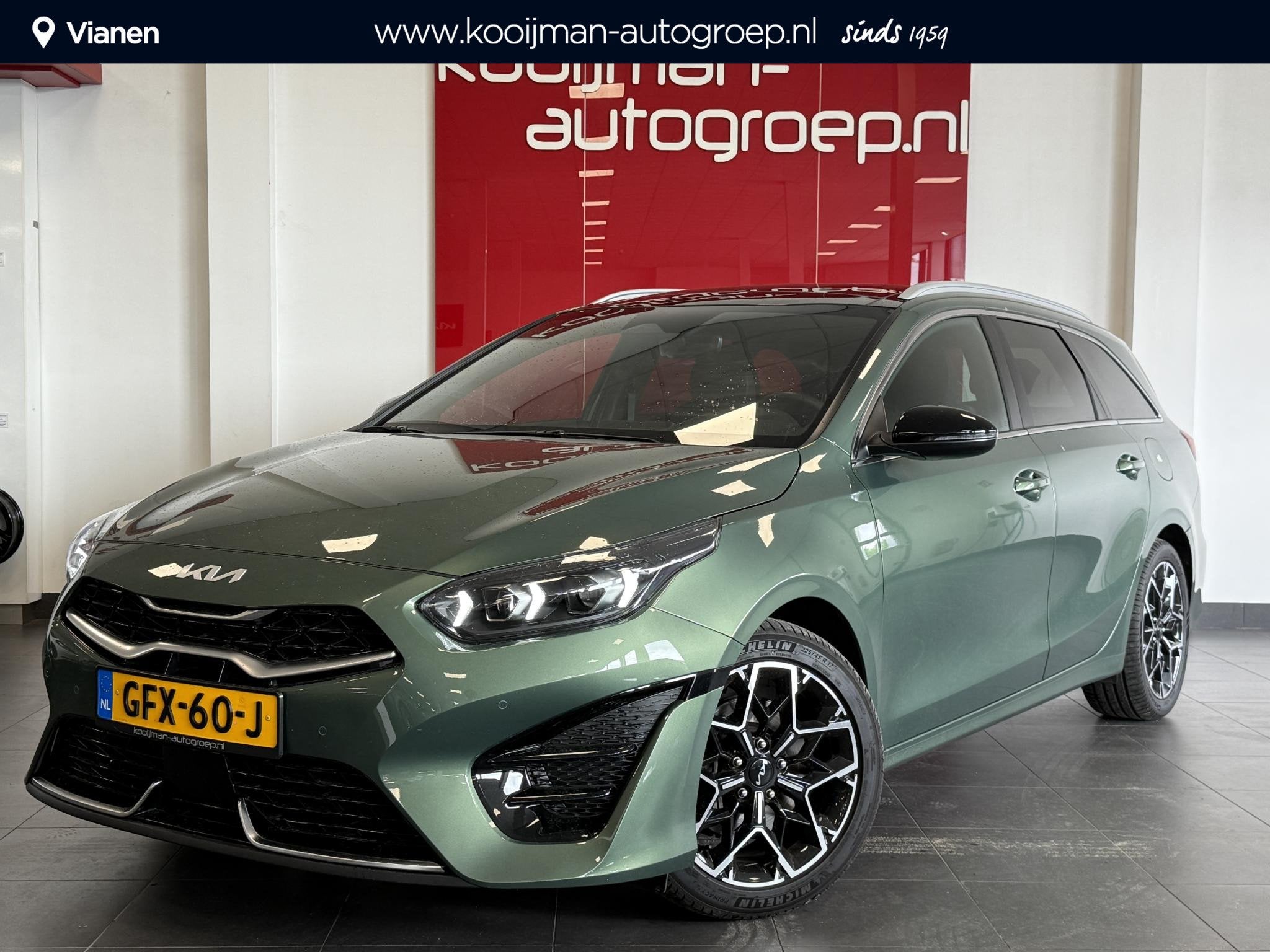Kia Ceed Sportswagon 1.5 T-GDi GT-Line Stuurverwarming, Elek, Auto's, Gebruikt, Euro 6, 610 kg, Origineel Nederlands