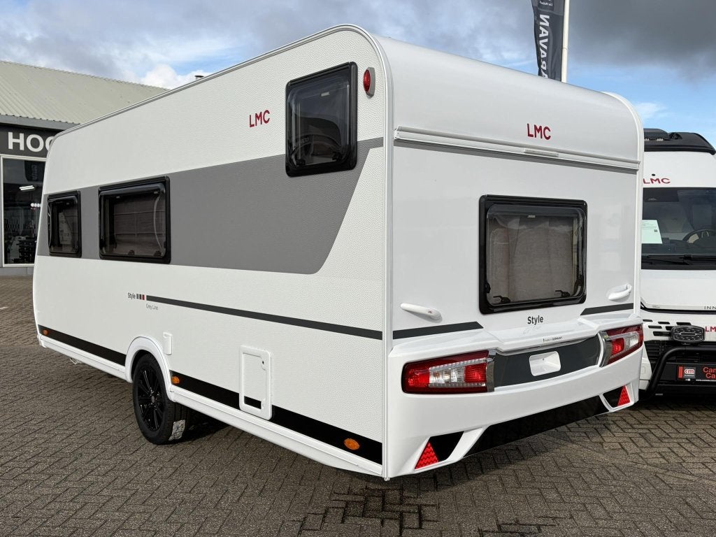 LMC Style 490 K Greyline Comfort, Bedrijf, Treinzit, Dwarsbed, Schokbreker