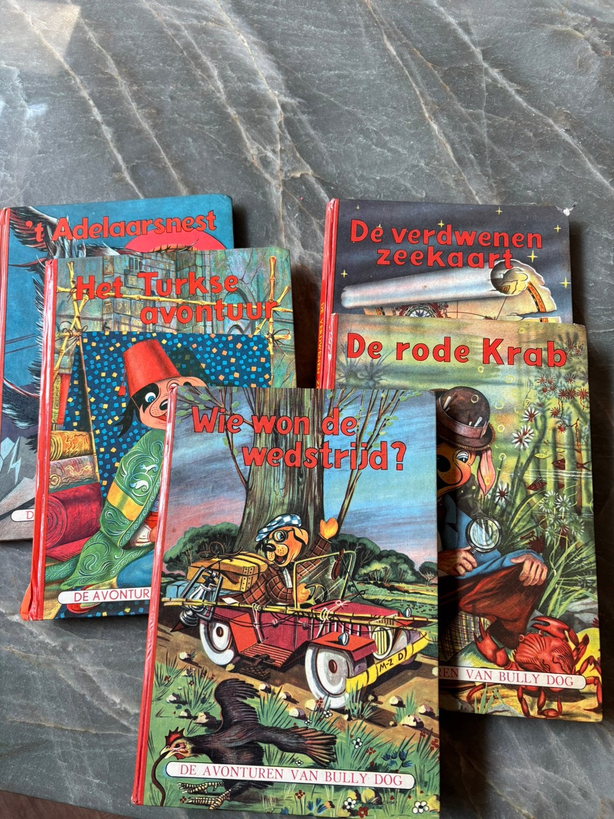 5 x bully dog uitgeverij Mulder, Meerdere stripboeken, Verzenden, Zo goed als nieuw
