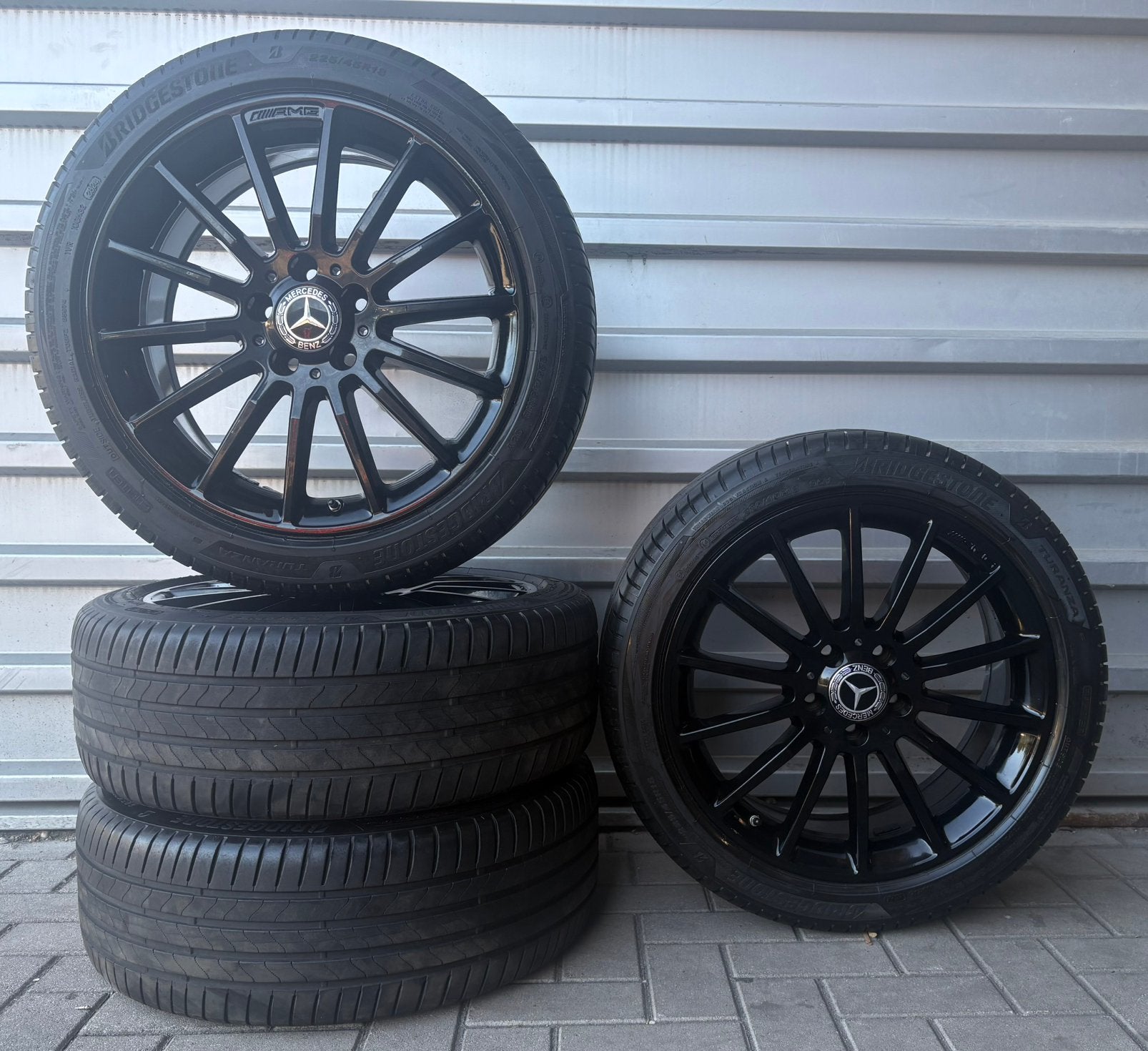 Originele 18'' zomerset Mercedes AMG A Klasse A1764010200, Banden en Velgen, Winterbanden, 225 mm, Ophalen