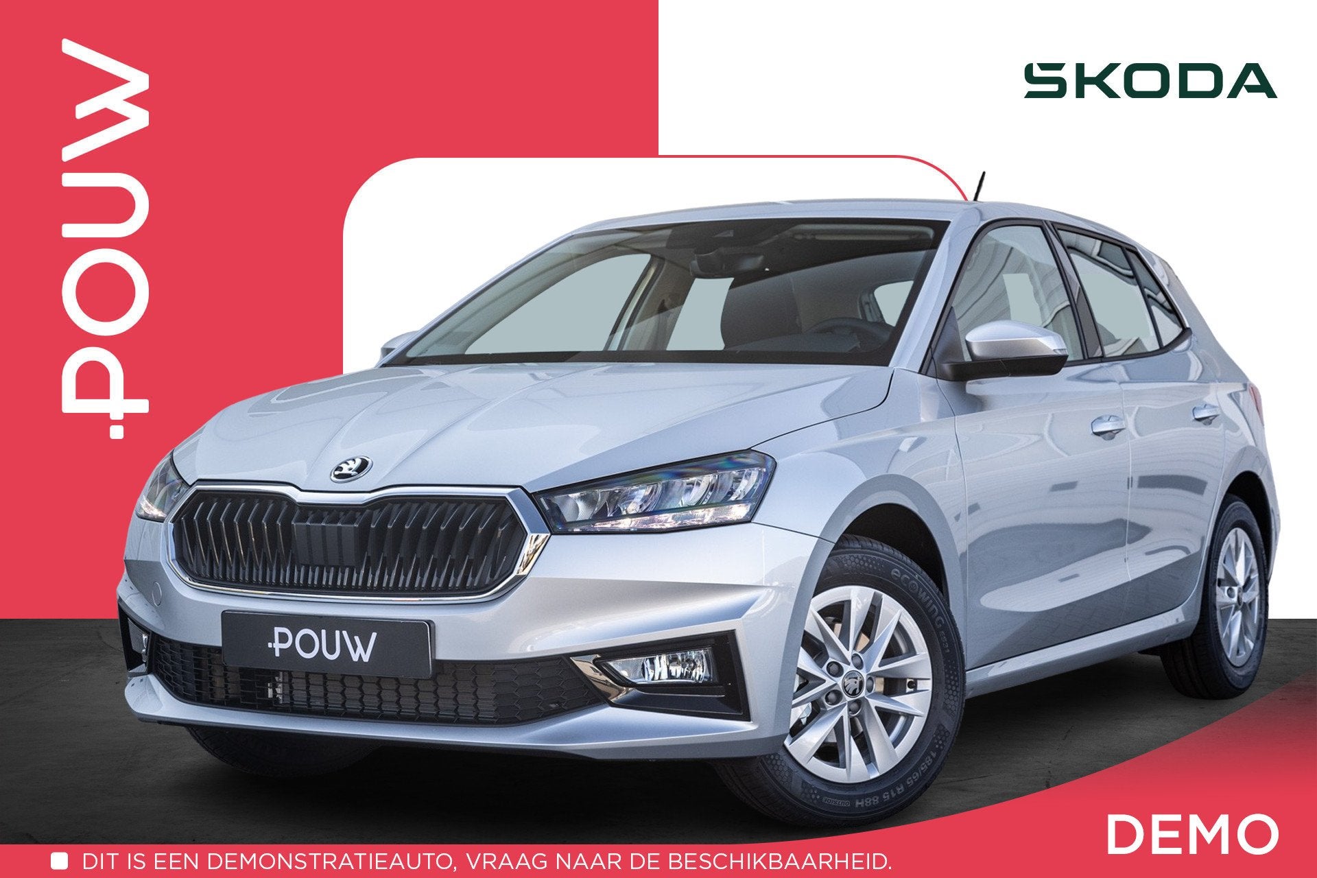 Skoda Fabia 1.0 TSI 95pk Selection | Apple Carplay/Android A, Voorwielaandrijving, 12 maanden, Stof, Euro 6