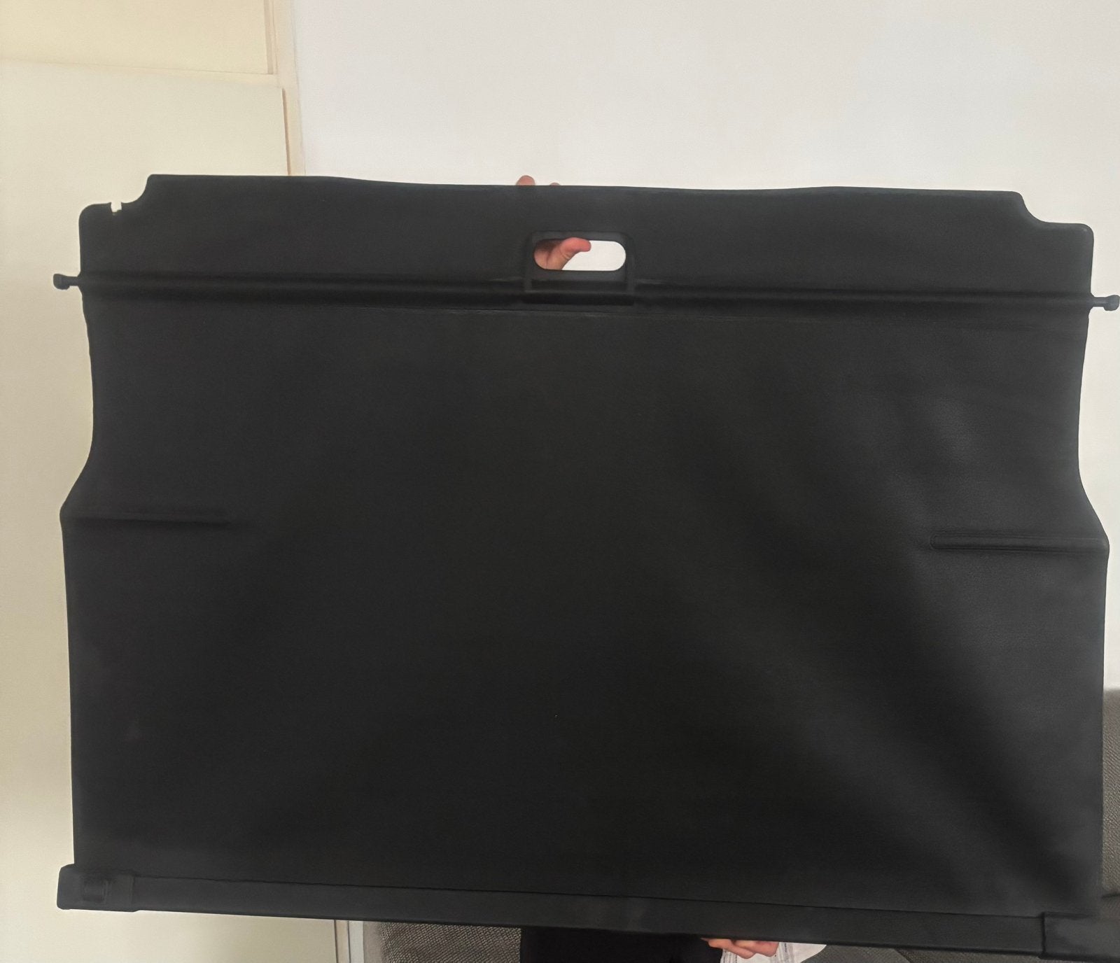 Opel Zafira A bagagerol / kofferbakafdekking (1999–2005), Ophalen, 30 cm of meer, Zwart, Minder dan 35 cm