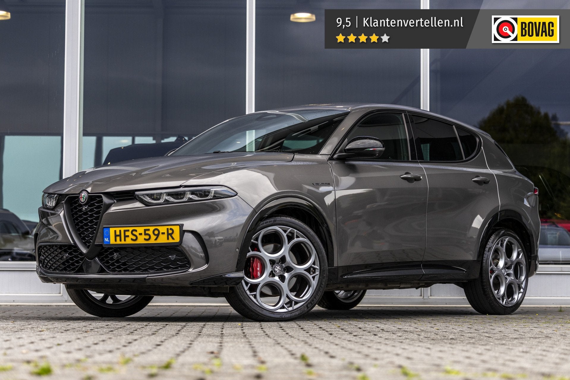 Alfa Romeo Tonale 1.5T Hybrid Veloce | Elek. achterklep | Le, Auto's, 12 maanden, Gebruikt, 4 cilinders, 160 pk
