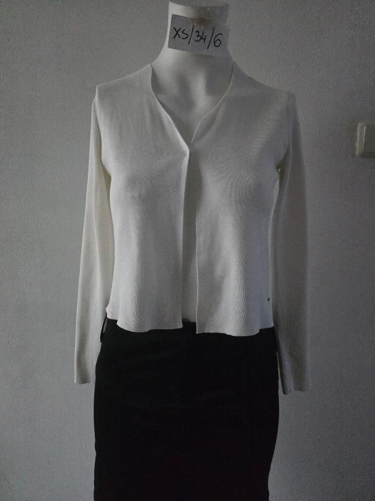 River Woods vest maat XS/34, Kleding | Dames, Truien en Vesten, River Woods, Wit, Ophalen of Verzenden, Zo goed als nieuw