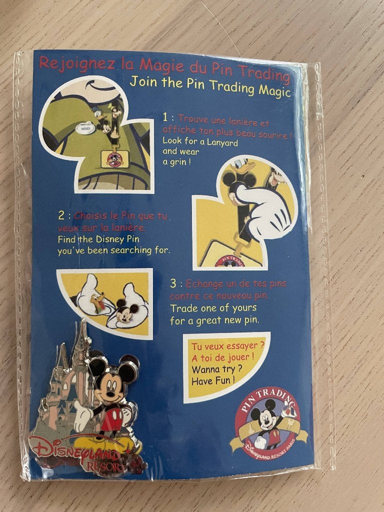 "Welcome to Pin Trading" starterpin van Disneyland Paris, Verzenden, Nieuw