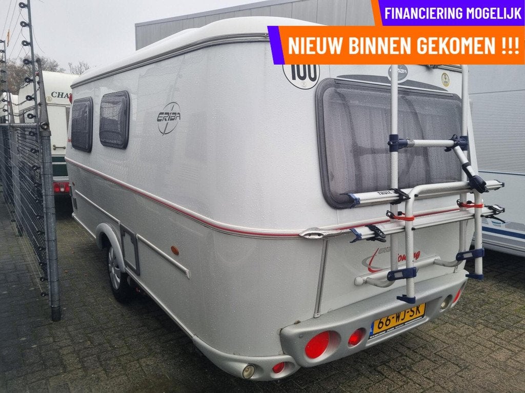 Eriba TROLL 550 TOURING MOVER + HEFDAK +FIETSENDRAGER, Mover, Bedrijf, 750 - 1000 kg, 5 tot 6 meter