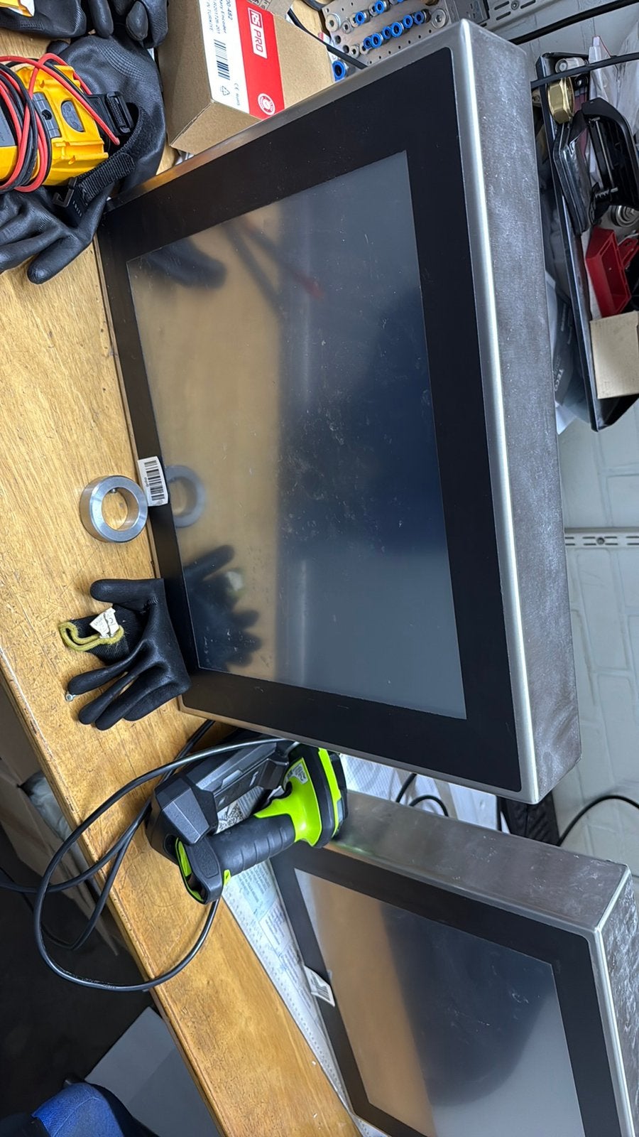 2x touchscreen PC - IPPC19 Panel PC - i5-8265U, RVS, IP66, Ophalen of Verzenden, Gebruikt, Onbekend, SSD