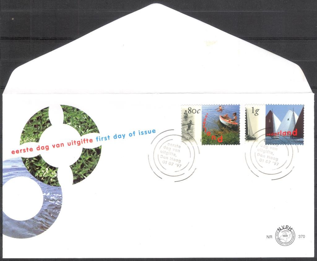 E370 - vakantie 1997 - watersport / skûtsje, Verzenden, Onbeschreven, Nederland