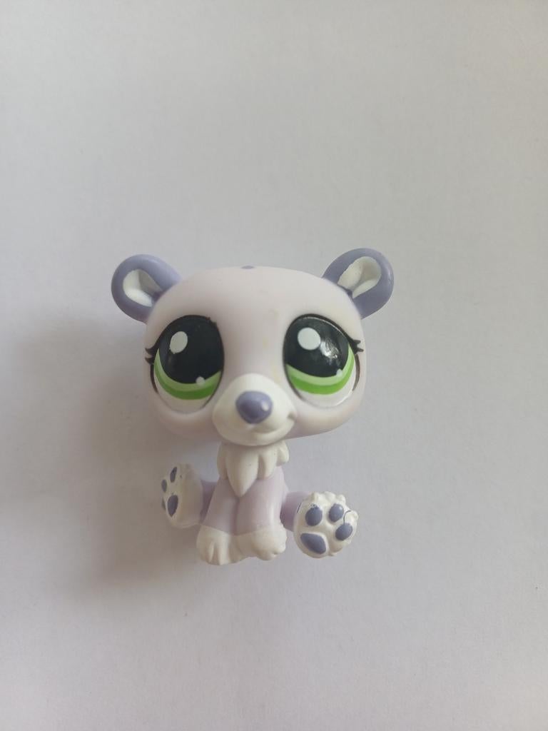 Littlest Pet Shop IJsbeertje Paars #1681 LPS Hasbro, Ophalen of Verzenden, Gebruikt