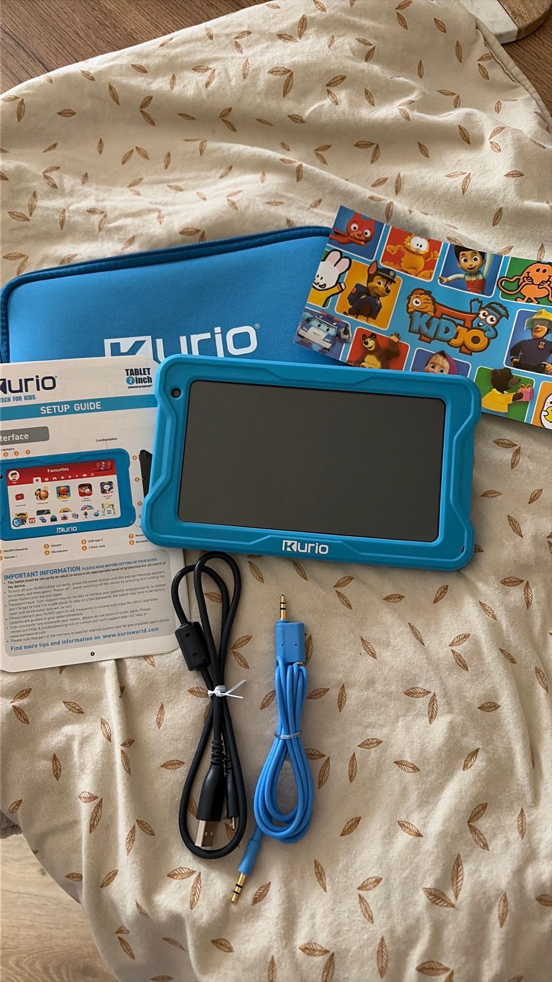 Kurio veilige kindertablet, Ophalen of Verzenden, Zo goed als nieuw, Jongen of Meisje