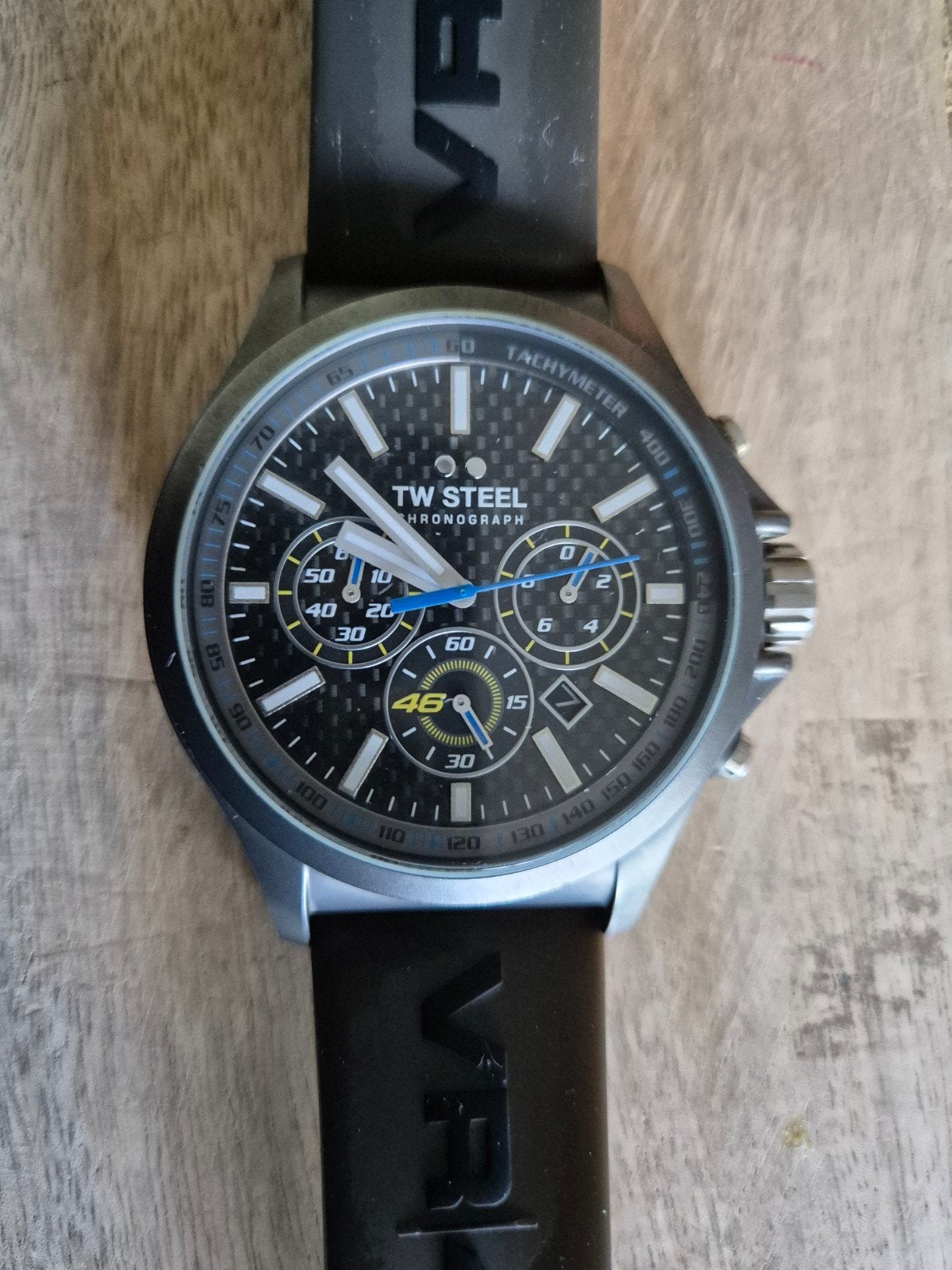 Horloge TW Steel TW935 VR46 Valentiono Rossi, Sieraden, Tassen en Uiterlijk, Overige merken, Overige materialen, Gebruikt, Polshorloge