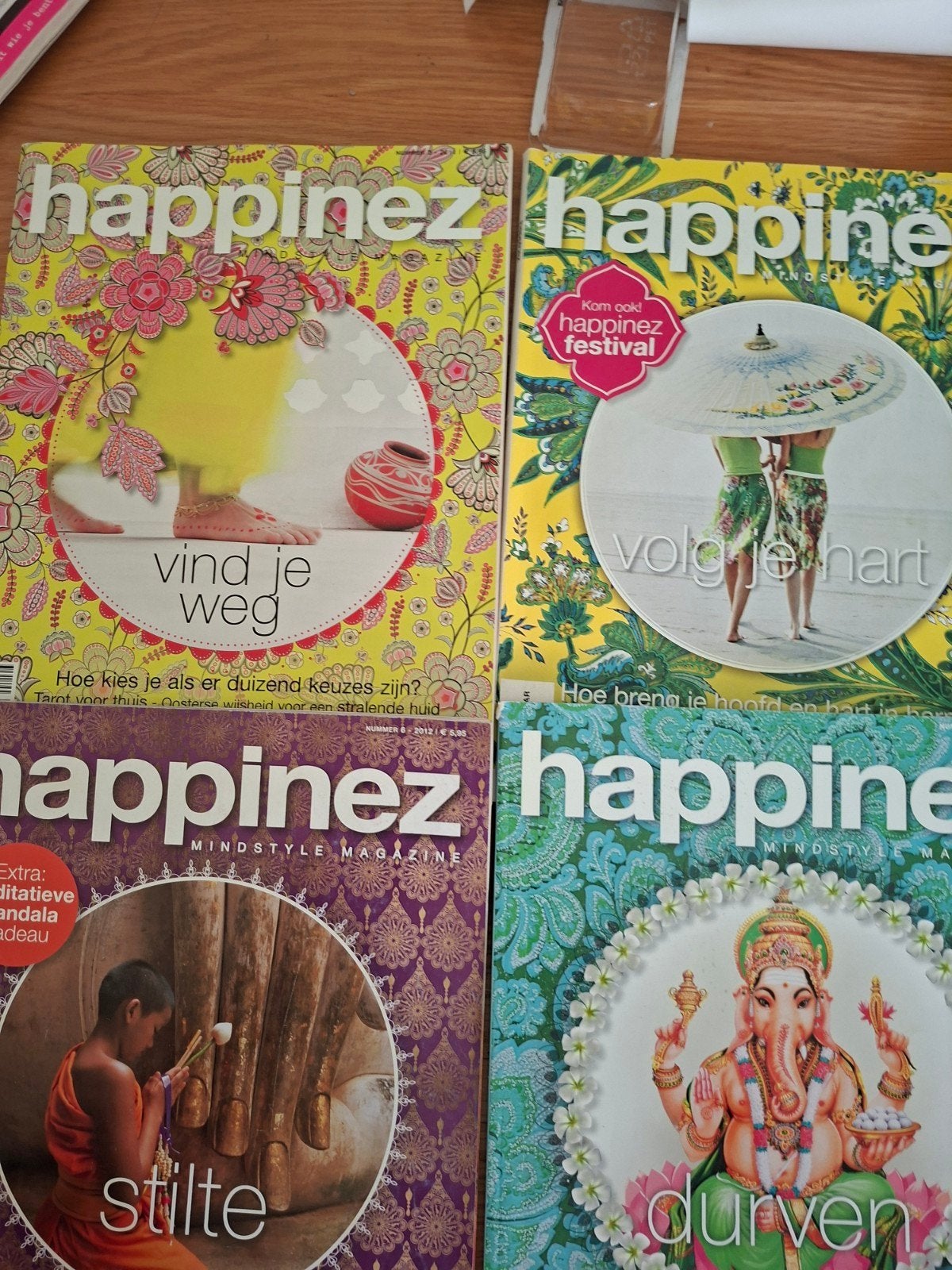 Happinez tijdschrift, Ophalen