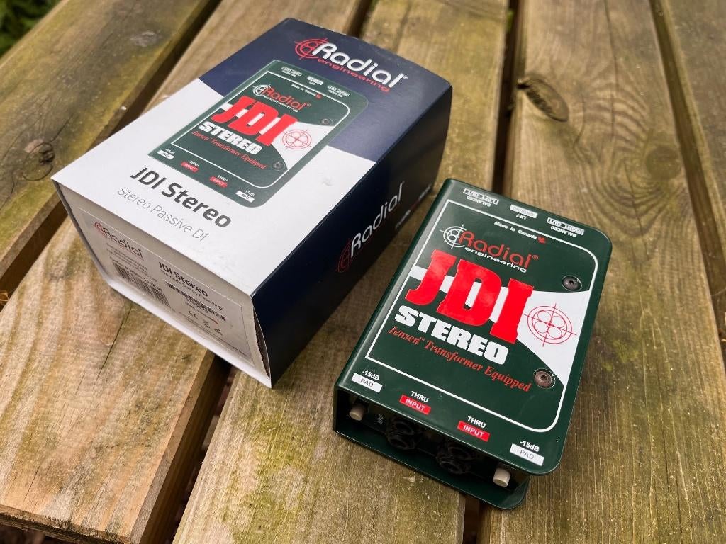 Radial Engineering JDI Stereo, Ophalen, Zo goed als nieuw, Audio