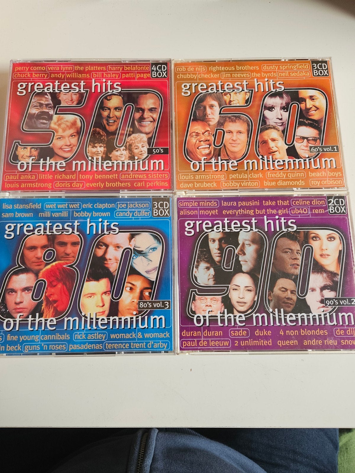 Greatest Hits of the Millennium Boxsets - Diverse Artiesten, Ophalen of Verzenden, Gebruikt, Pop, Boxset