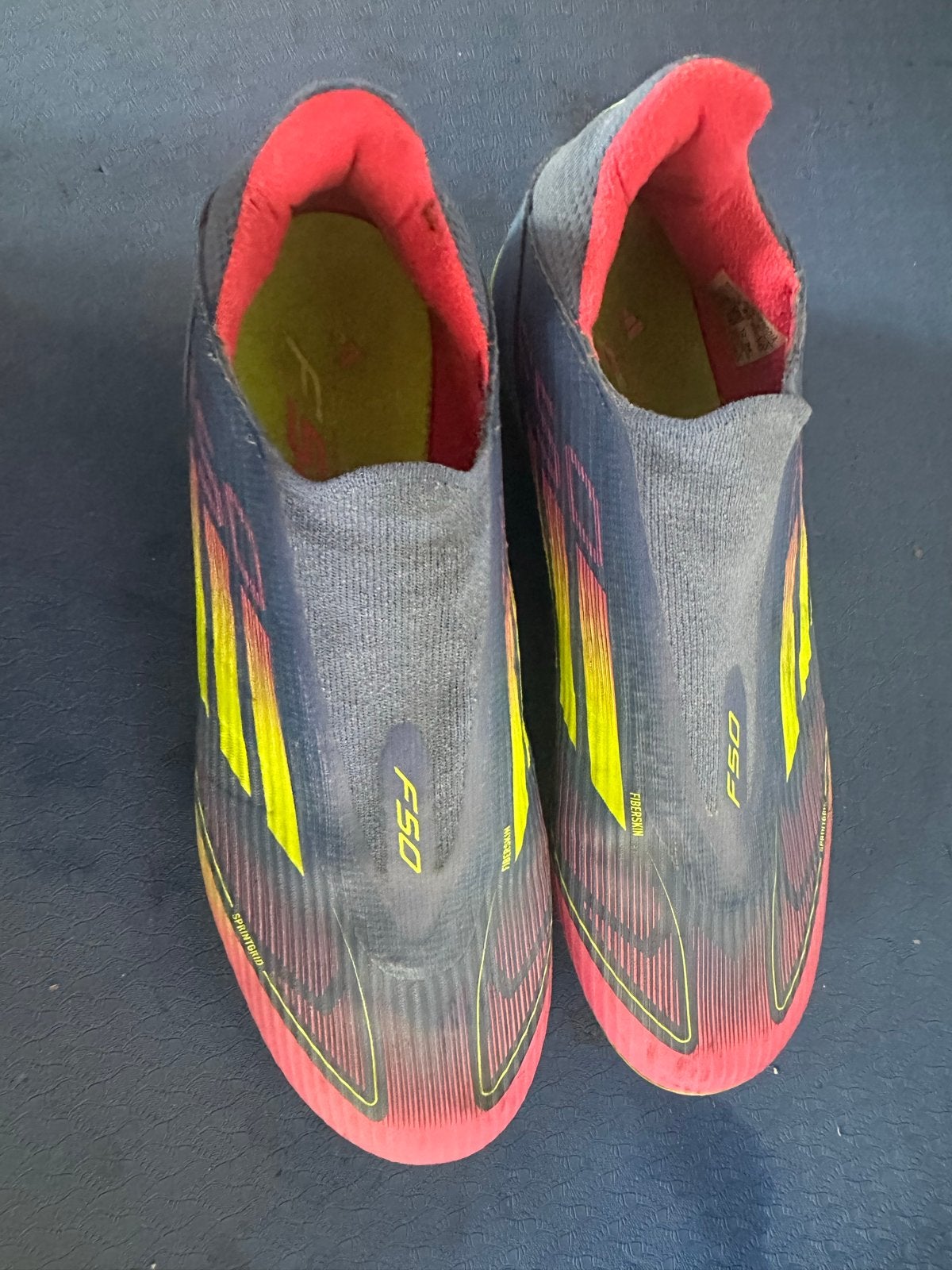 Adidas F50 Voetbalschoenen Maat 40, Ophalen of Verzenden, Gebruikt, Schoenen