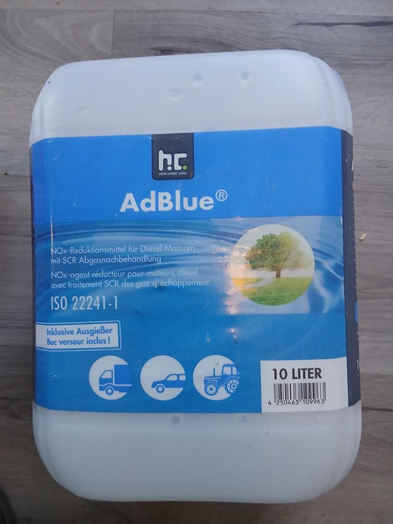 AdBlue 10 Liter met schenktuit - NOx Reductiemiddel, Auto diversen, Onderhoudsmiddelen, Ophalen of Verzenden