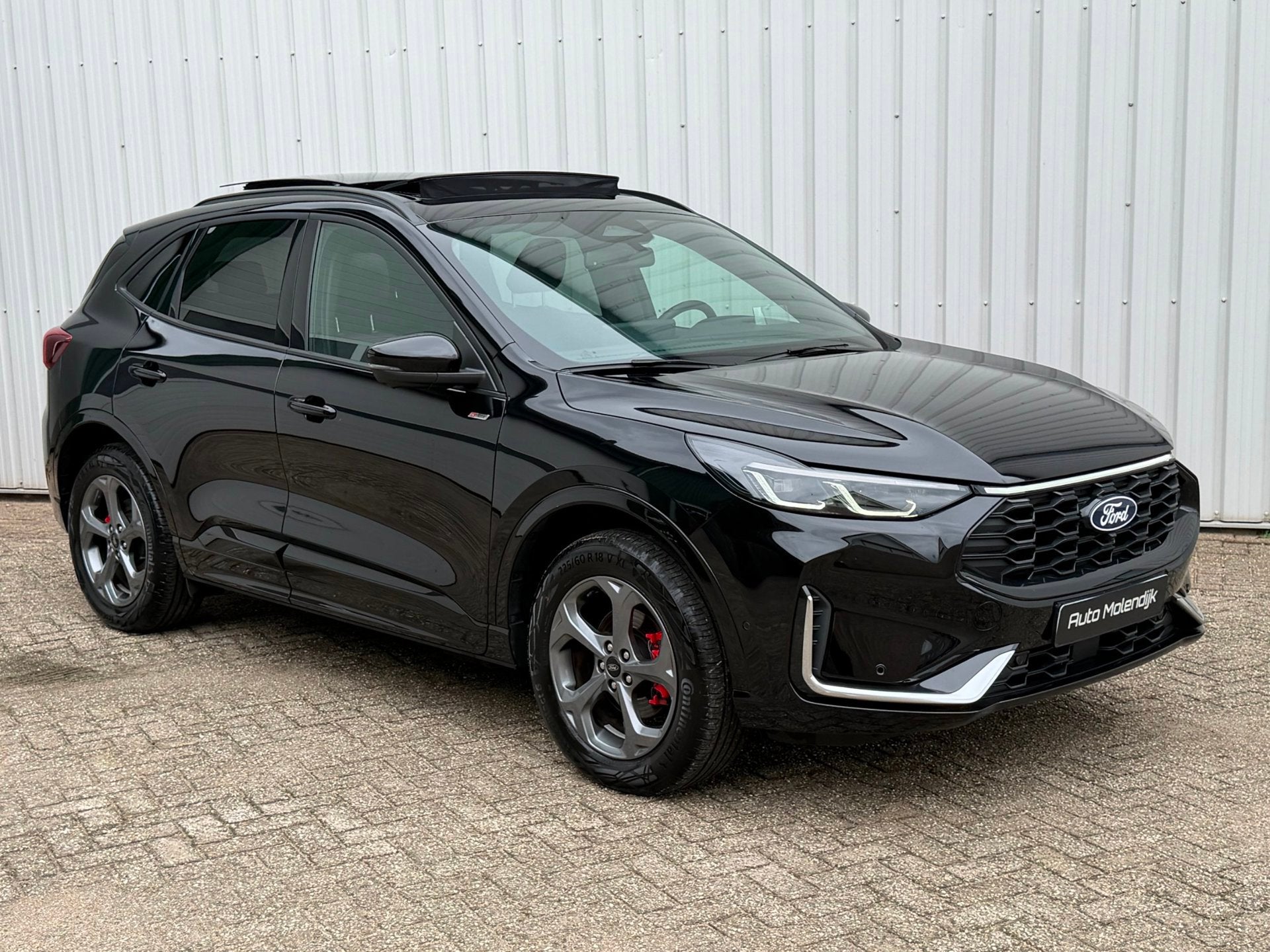 Ford Kuga 2.5 PHEV ST-Line X Panoramadak / Alcantara / B&O /, Auto's, Dealer onderhouden, Gebruikt, Zwart, 4 cilinders